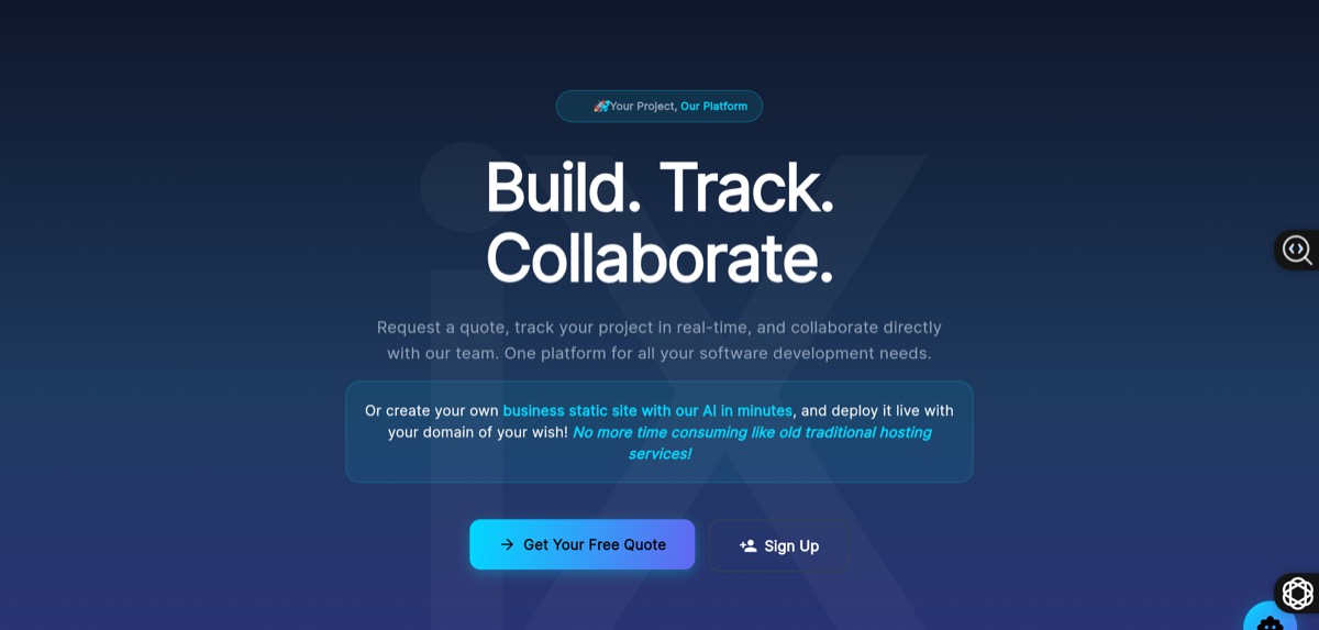 Software Solutions & Website builder